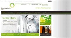 Desktop Screenshot of electra-vitoria.com